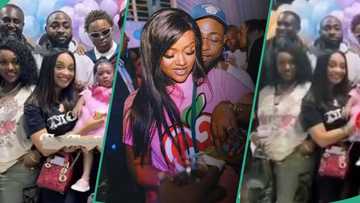 "This is too early": Reactions as clip of Davido & Chioma attending a birthday party goes viral