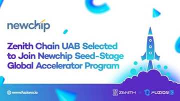 Zenith Chain UAB Chosen for Newchip’s Seed-Stage Global Accelerator Program