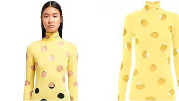 It looks like cheese - Internet users react to Prada's turtleneck sweater sold for N415k