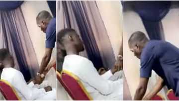 It's his dance for me: Massive reactions trail video as church member refuses to give usher his phone