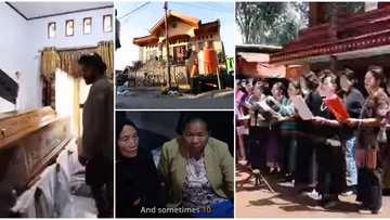 Toraja: A place where families live in the same house with the dead, give food and wear them clothes