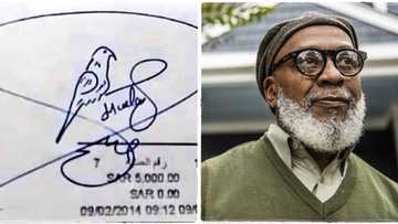 "This is a drawing": Man signs complex signature that has bird, photo goes viral on Twitter