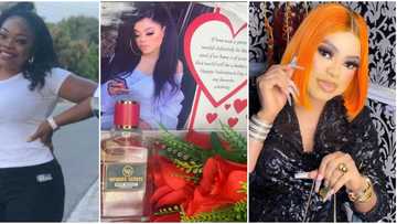 For the love of Bobrisky: Fan names perfume collection after him, sends Valentine's day package