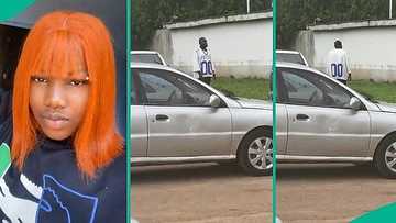 "He almost ran mad": Lady displays behaviour of sister's husband during wife's labour, video trends