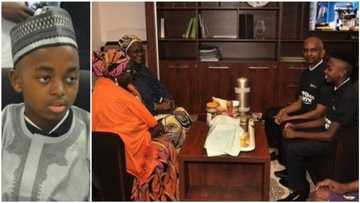 14-year-old genius Joshua Beckford finally in Nigeria for building project, received by Kaduna state govt