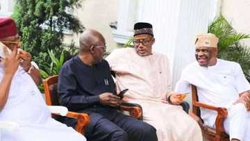 Prominent PDP governor, party's vice chairman meet Wike in Rivers after Peter Obi's visit