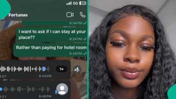 Nigerian lady in need of accommodation begs her ex-boyfriend in Owerri, their chats get people angry