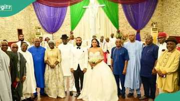 Peter Obi, Saraki, Umahi, others attend Ekweremadu’s son's wedding in Abuja