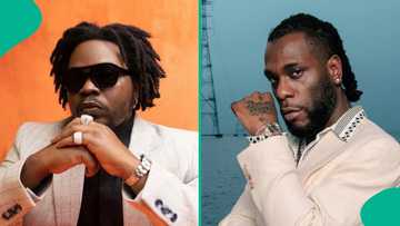 Olamide and Burna Boy’s heartwarming reunion steals the show in Lagos: "Burna get money pass am"