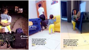 "She even ended up sick": Madam and her little daughter burst into tears as her nanny leaves, video melts hearts