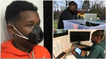 Coronavirus: Talented 13-year-old makes masks, gives them out to people for free