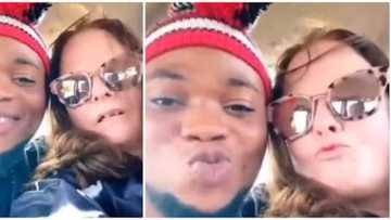 An kuma: Bidiyon Zukekiyar Baturiya da ta Dira a Najeriya Domin Masoyinta ya bazu