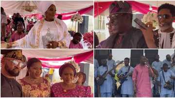 Videos as Faithia Williams, Ogogo, other top stars storm Doyin Kukoyi’s housewarming party