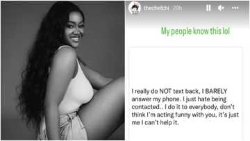 I really don't text back, I barely answer calls: Davido's Chioma reveals her phone etiquette