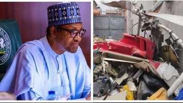 Da duminsa: Buhari ya aika sako ga iyalan wadanda hatsarin jirgin Lagos ya rutsa da su