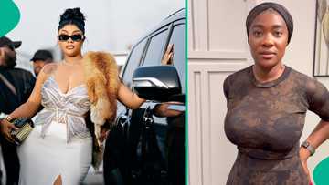 Angela Okorie makes peace with Mercy Johnson, advises her in video: “I heard she is seriously ill”