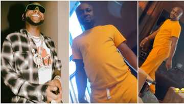 You go wear am go Ekpoma: Davido laughs as PA Isreal begs him for dollars to go clothes shopping