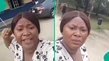 Drama as Nigerian mum accuses son's teacher of shaving his head in school, video gets attention