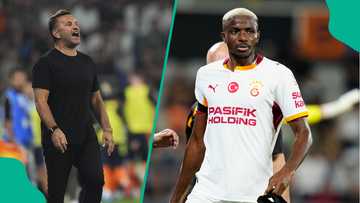 Galatasaray coach reacts after Victor Osimhen’s injury against Istanbul Basaksehir