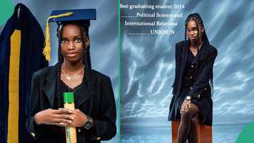 20-year-old lady graduates from Osun State University with first class, makes history in department