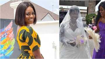 Throwback photo shows Ghanaian actress Yvonne Nelson as Mercy Johnson’s bridesmaid at her wedding 10 Years ago