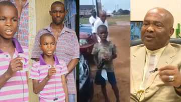 Ray of hope as Governor Uzodinma adopts 9-year-old kid singer whose video went viral (photos, video)