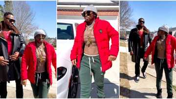 “Disrespectful with full chest”: Bolanle Ninalowo joins Taaooma in video, she mimics him with rubber bodysuit
