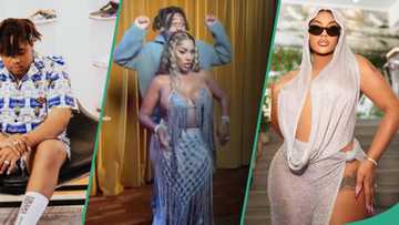 "U dey dance with oga ex wife": Video of Buju shaking while dancing with Burna's ex Stefflon Don trends