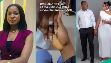 Nigerian lady marries man who stole her phone number from her CV, sparks mixed reactions