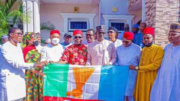Anambra election: APGA's woes deepen as House of Reps member Umeoji, 2 State lawmakers, others defect to APC
