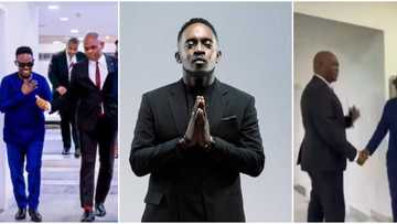 MI 'The Guy' ft Tony Elumelu? - Rapper meets billionaire in exciting video days after dropping song about him