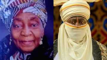 Breaking: Tears as Emir of Kano’s mother Maryam Bayero dies