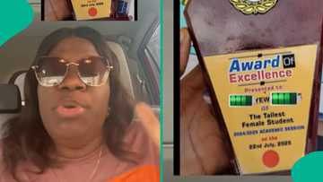 Nigerian woman angry as school gives award to tallest female student in class