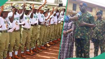 "No wahala": Drama as NYSC DG storms polling unit in Edo, gives reason for his action