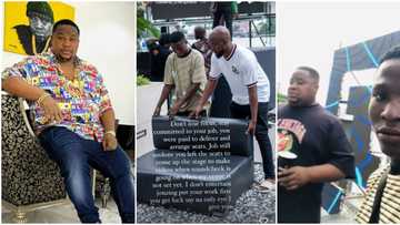 "Left your job undone and came to make video": Cubana Chiefpriest reveals why he looked down on young man