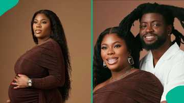 "Na Olamide go Happy pass”: DJ Enimoney welcomes third child, wife shares her delivery struggles