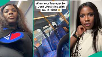 Woman makes 1 observation about her teenage son, shares interesting video while on bus