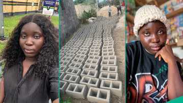Nigerian lady with 3 landed properties flaunts her latest building, advises women to avoid poor men