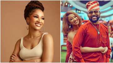 "Told God I didn't want someone in entertainment business": Banky W pens cute note as Adesua turns new age