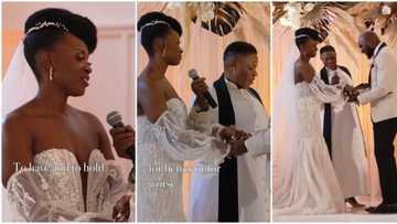 "I reject poverty": Bride refuses to say 'for richer for poorer' during marital vows, video causes huge stir