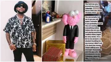 Davido: Unilag student calls out singer for owing him N1m since 2020, shares photos and video proof