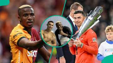 Osimhen recalls meeting Cristiano Ronaldo and the advice that changed him