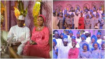 Check out first photos from the colourful wedding of former Speaker Bankole and Kebbi governor’s daughter