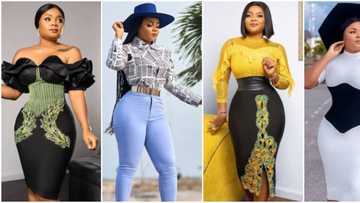 Curvy girl fashion: Actress Bimbo Ademoye shows 'figure 8 queens' how to slay different outfits