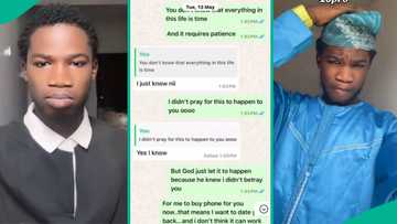 Man shares disappointing response he gave his ex-girlfriend who begged him to get her phone
