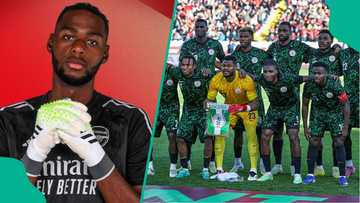 Big boost for Nigeria as former Arsenal goalkeeper is available for Super Eagles friendlies