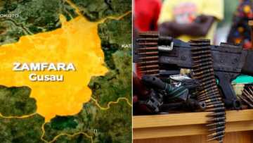 Zamfara: Matar shugaban ma'aikata da aka sace ta haihu a sansanin 'yan bindiga, ta kira shi a waya