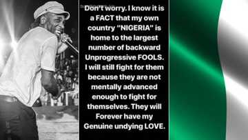 Nigeria is home to backward unprogressive fools - Burna Boy says after getting trolled by Nigerians