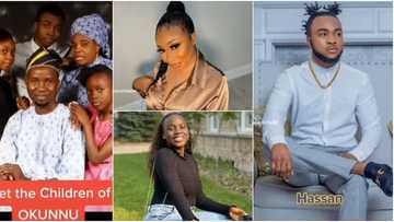 Abroad is sweet, they're so cute: Family photos of comedian Okunnu and his 3 kids based in Canada excite fans