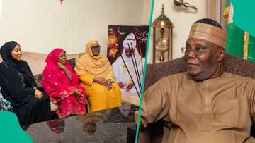 Ziyarar Aisha Buhari wajen Atiku Abubakar ta jawo abin magana a Twitter